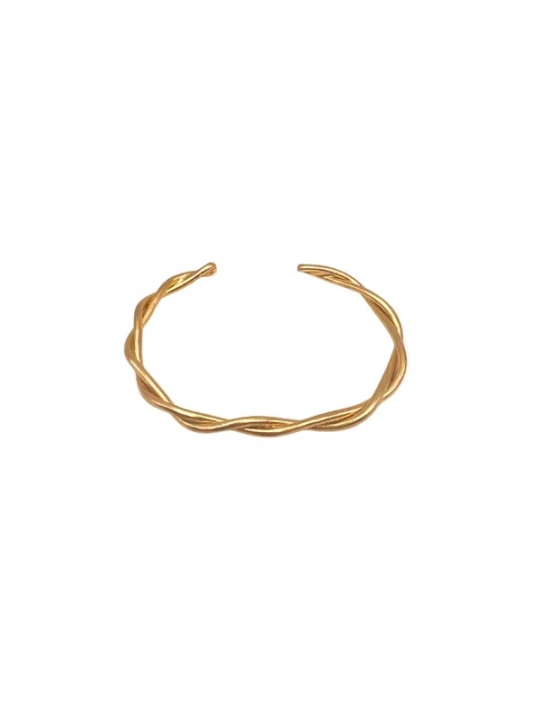 Foto van product Les Reines Armband 'Rope Twist' goud