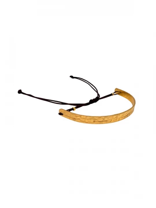 Foto van product Les Reines Armband 'Umber Elegance' goud