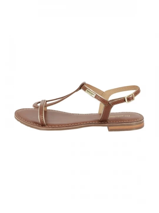 Foto van product Les Tropéziennes Sandaal 'Hamatrio-Ledersandalen' bruin Les Tropeziennes