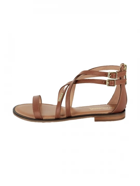 Foto van product Les Tropéziennes Sandaal 'Harco-Ledersandalen' bruin Les Tropeziennes