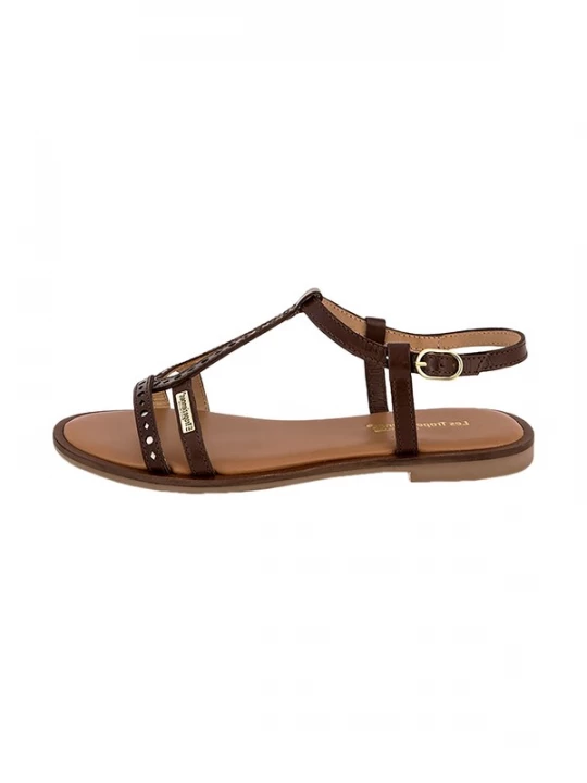 Foto van product Les Tropéziennes Sandaal 'Helectra Ledersandalen' chocoladebruin Les Tropeziennes