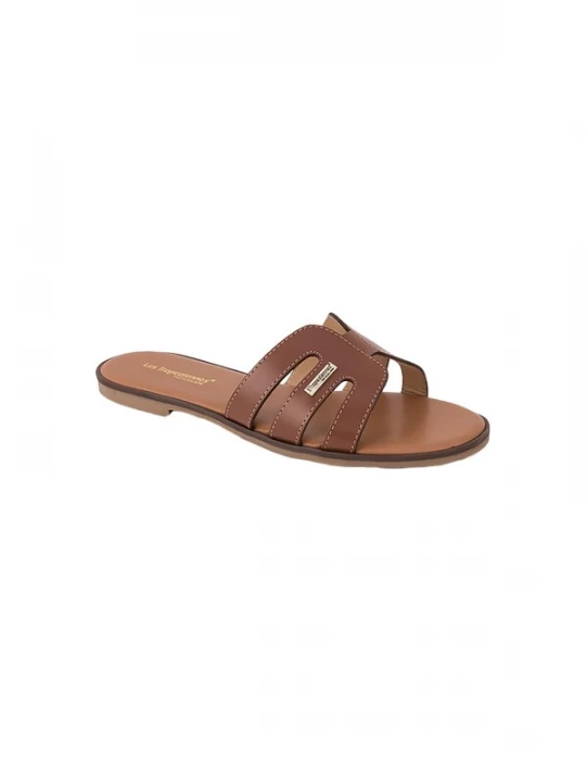 Foto van product Les Tropéziennes Sandaal 'Ledersandalen von Les Hamigos' chocoladebruin Les Tropeziennes