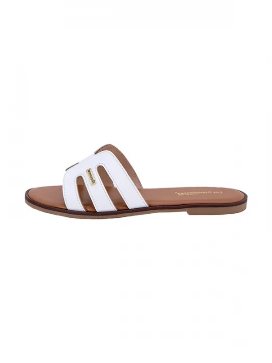 Foto van product Les Tropéziennes Sandaal 'Ledersandalen von Les Hamigos' wit Les Tropeziennes