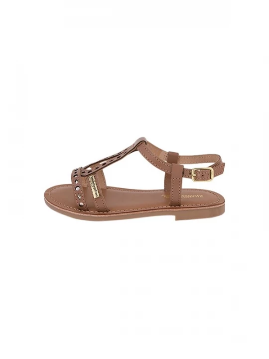 Foto van product Les Tropéziennes Sandalen 'Belectra Kindersandalen aus Leder, flach' bruin Les Tropeziennes