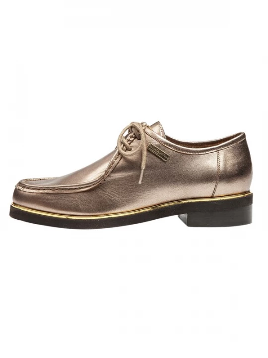 Foto van product Les Tropéziennes Veterschoen goud Les Tropeziennes