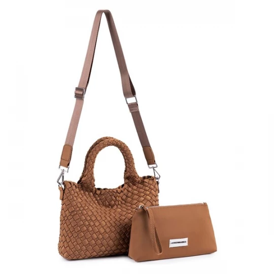 Foto van product Les Visionnaires Handtas 'Elia' cognac