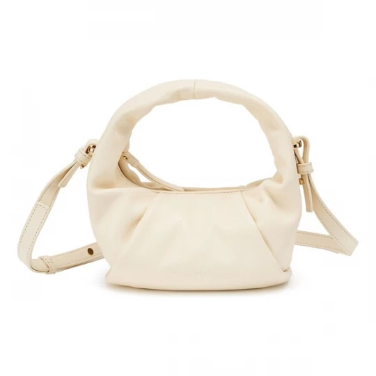 Foto van product Les Visionnaires Handtas 'Greta Mini Essential' lichtbeige