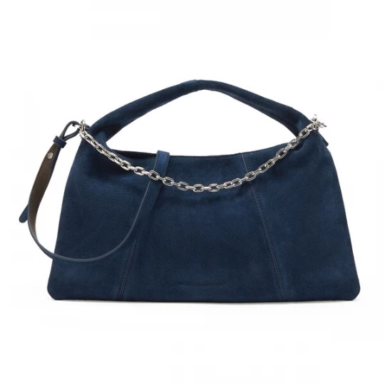 Foto van product Les Visionnaires Handtas 'Sadie Cozy Chain' royal blue / koningsblauw