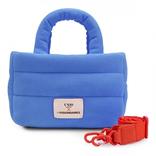 Foto van product Les Visionnaires Handtas 'Unio Cortina' blauw