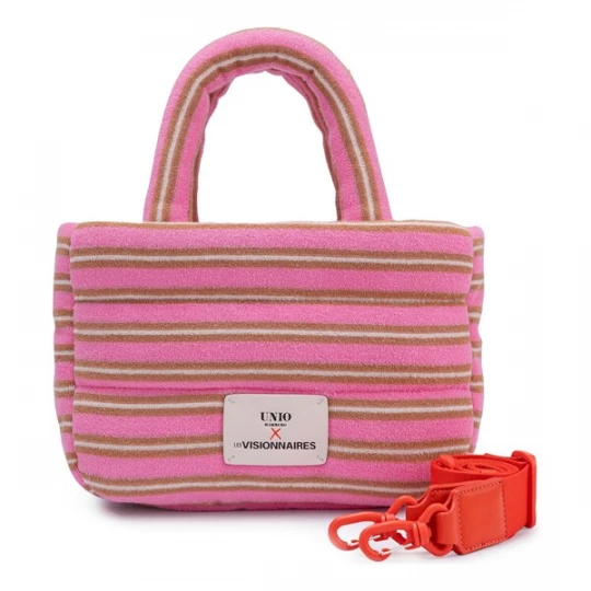 Foto van product Les Visionnaires Handtas 'Unio Cortina' geel / rosa