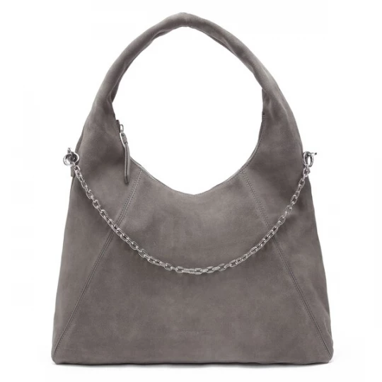 Foto van product Les Visionnaires Schoudertas 'Jade Cozy Chain' lichtgrijs