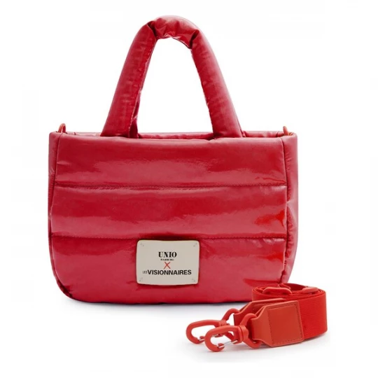 Foto van product Les Visionnaires Schoudertas 'Unio Cortina' rood