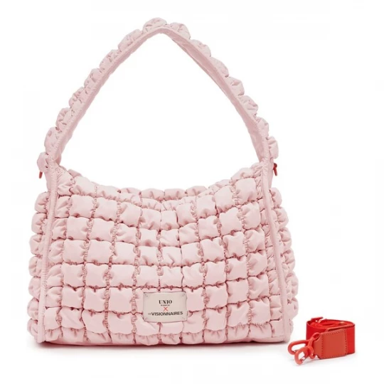 Foto van product Les Visionnaires Schoudertas 'Unio ' pink / bloedrood