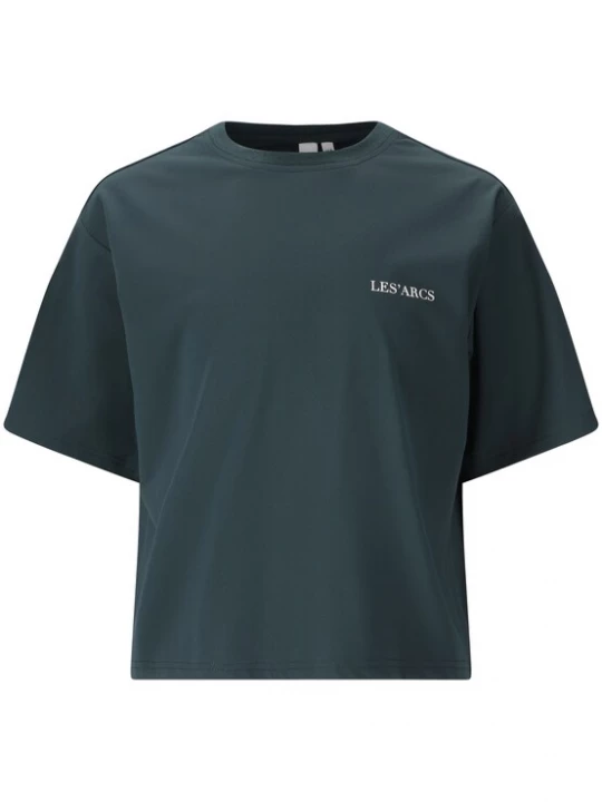 Foto van product Les'Arcs Shirt 'Jerety' donkergroen