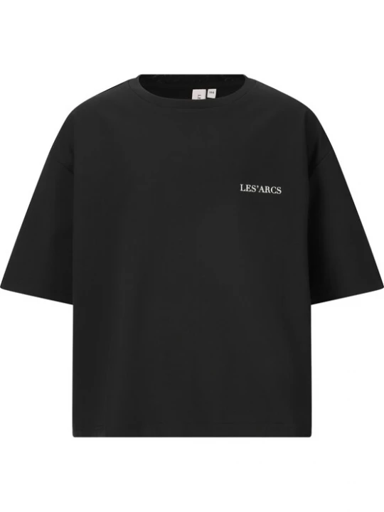 Foto van product Les'Arcs Shirt 'Jerety' zwart