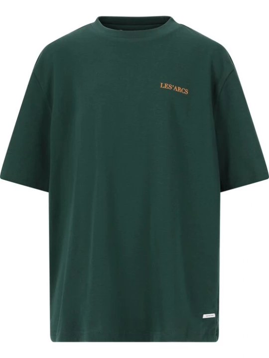 Foto van product Les'Arcs Shirt 'Tynan' spar / oranje / wit