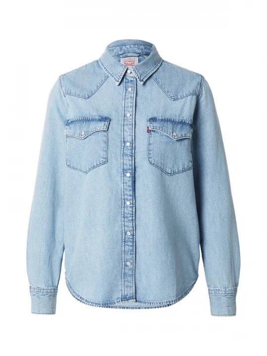 Foto van product LEVI'® Blouse 'The Ultimate Western Shirt' lichtblauw Levi's