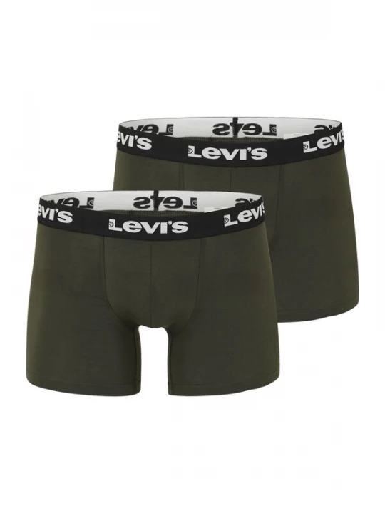 Foto van product LEVI'® Boxershorts groen / zwart / wit Levi's