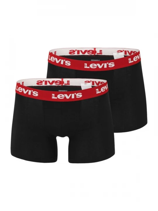 Foto van product LEVI'® Boxershorts rood / zwart / wit Levi's