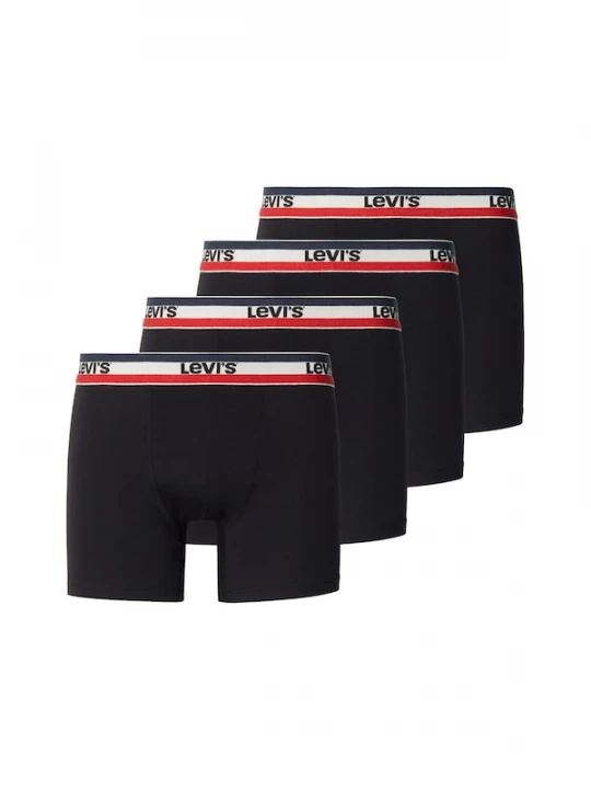 Foto van product LEVI'® Boxershorts rood / zwart / wit Levi's