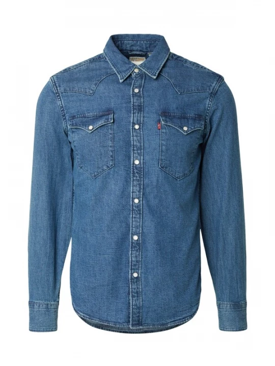 Foto van product LEVI'® Shirt 'BARSTOW WESTERN' blauw denim Levi's