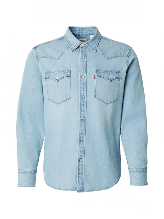 Foto van product LEVI'® Shirt 'Barstow Western Standard Fit' lichtblauw Levi's