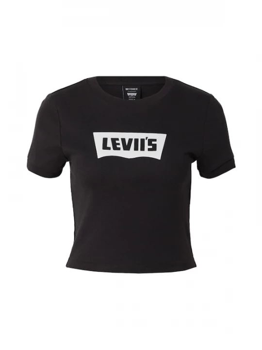 Foto van product LEVI'® Shirt 'Essential' zwart / wit Levi's