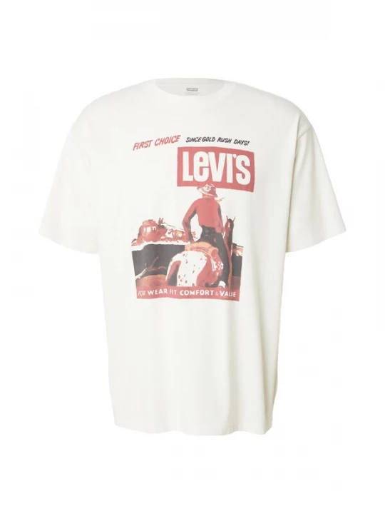 Foto van product LEVI'® Shirt mokka / vuurrood / zwart / wit Levi's