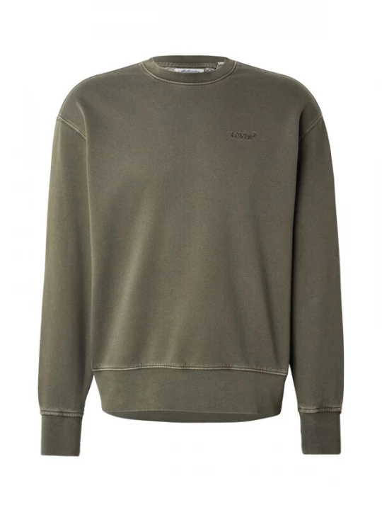 Foto van product LEVI'® Sweatshirt 'Authentic Crewneck Sweatshirt' donkergroen Levi's