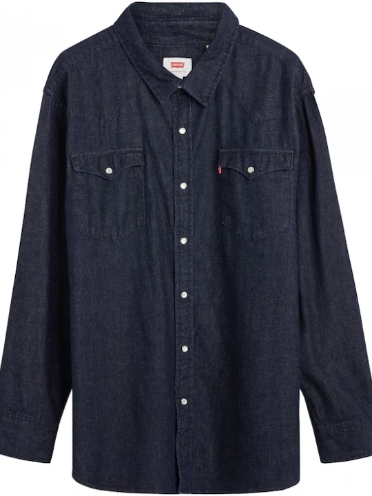 Foto van product Levi's® Big & Tall Overhemd 'Classic Western Shirt (Big)' nachtblauw