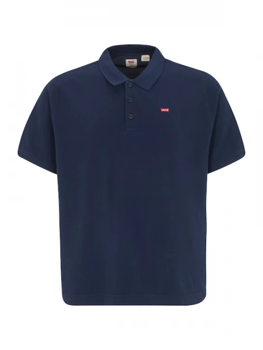 Foto van product Levi's® Big & Tall Shirt 'Housemark Polo (Big & Tall)' navy / watermeloen rood / wit