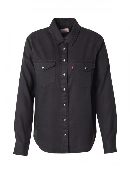 Foto van product LEVI'S ® Blouse 'Iconic Lightweight Western Shirt' zwart