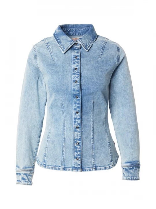 Foto van product LEVI'S ® Blouse 'Shaped Shirt' blauw denim