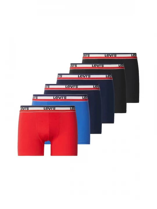 Foto van product LEVI'S ® Boxershorts blauw / navy / rood / zwart