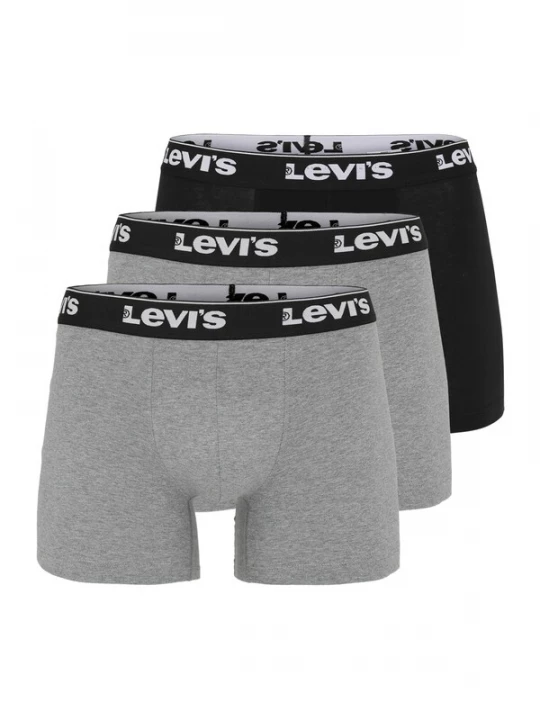 Foto van product LEVI'S ® Boxershorts grijs / zwart / wit