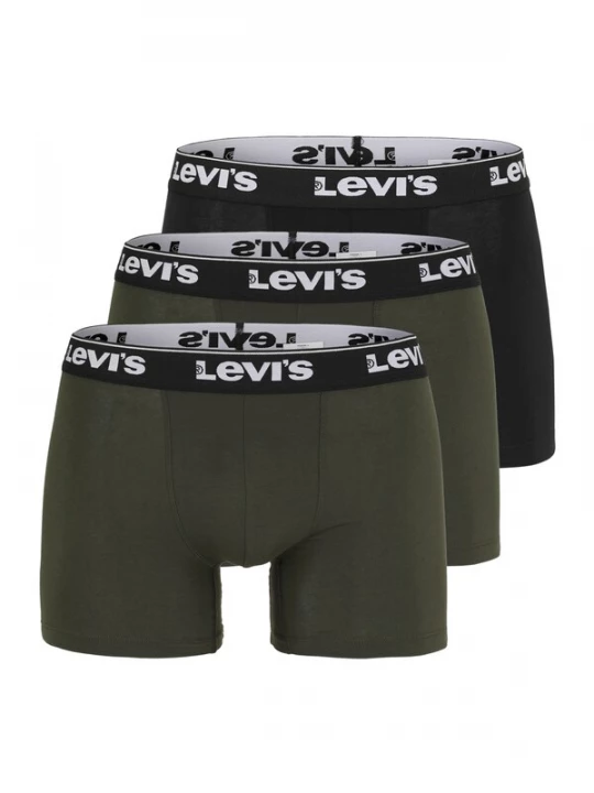 Foto van product LEVI'S ® Boxershorts kaki / zwart / wit