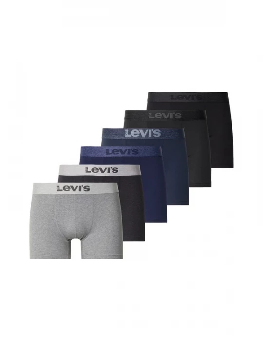 Foto van product LEVI'S ® Boxershorts navy / donkerblauw / lichtgrijs / zwart