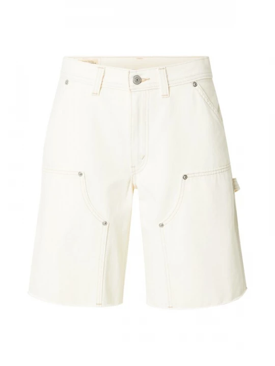 Foto van product LEVI'S ® Cargojeans 'Baggy Dad Utility Shorts' white denim