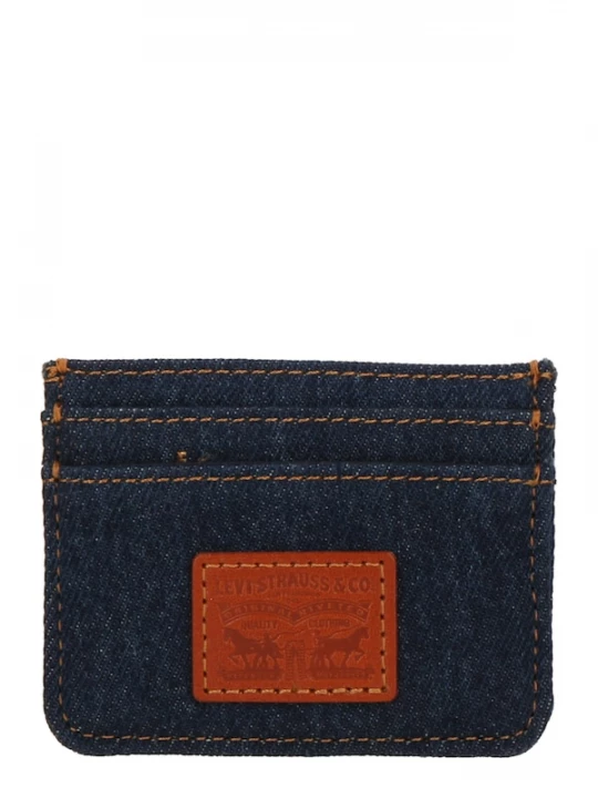 Foto van product LEVI'S ® Etui 'Levi's® Denim Card Holder' blauw denim / bruin