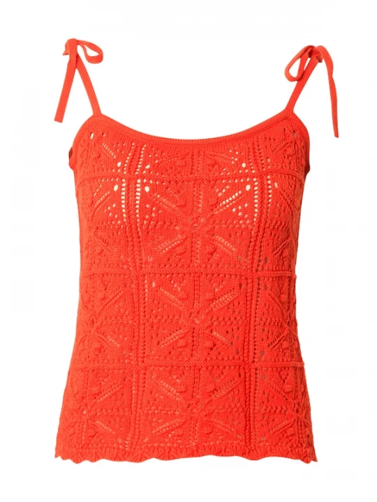 Foto van product LEVI'S ® Gebreide top 'Abbey Tie-Shoulder Sweater Tank Top' rood