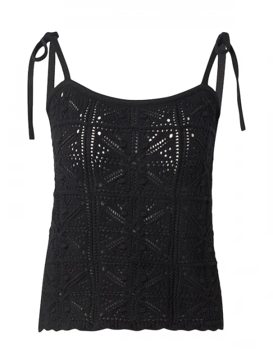 Foto van product LEVI'S ® Gebreide top 'Abbey Tie-Shoulder Sweater Tank Top' zwart