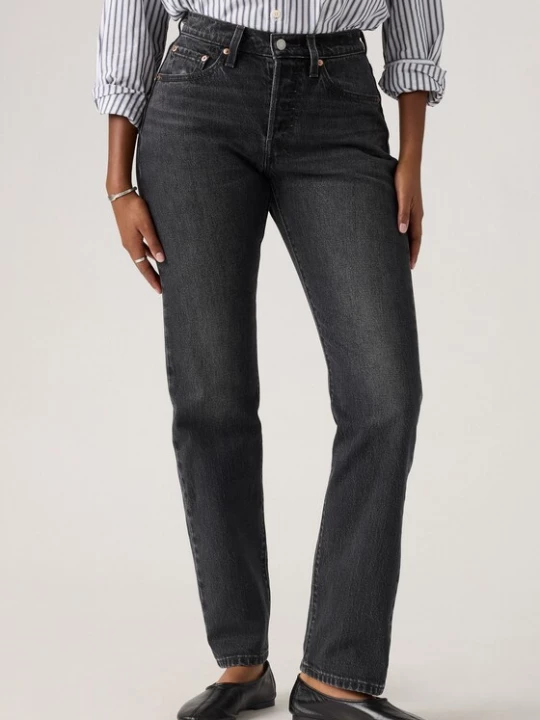 Foto van product LEVI'S ® Jeans '501® Curve' black denim