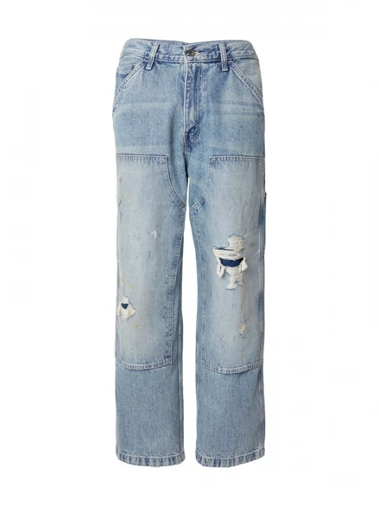 Foto van product LEVI'S ® Jeans '568 LOOSE STRT DBL KNEE' blauw denim