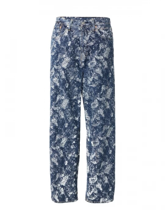 Foto van product LEVI'S ® Jeans '578 BAGGY METEORITE' blauw denim / wit