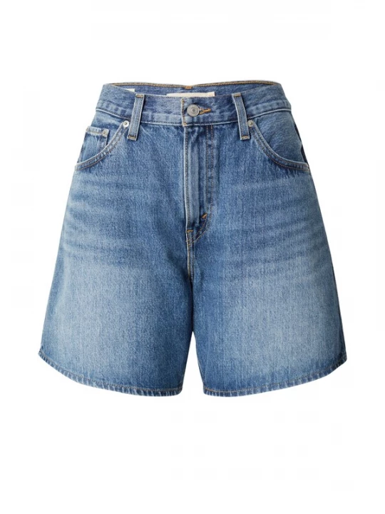 Foto van product LEVI'S ® Jeans 'High Rise Baggy Shorts' blauw denim