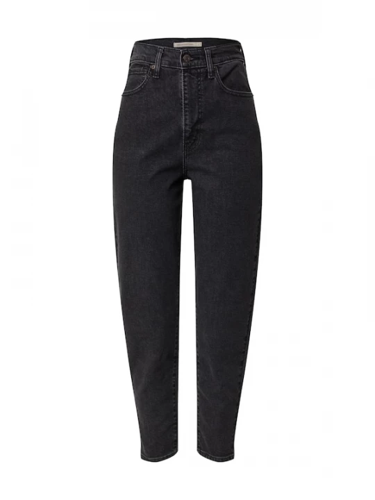 Foto van product LEVI'S ® Jeans 'High Waisted Mom Jean' black denim