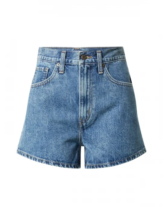 Foto van product LEVI'S ® Jeans 'High Waisted Mom Short' blauw denim
