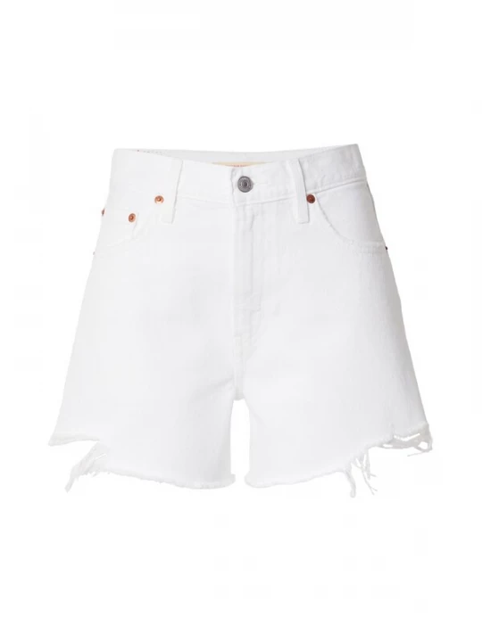 Foto van product LEVI'S ® Jeans 'Ribcage Shorts' white denim