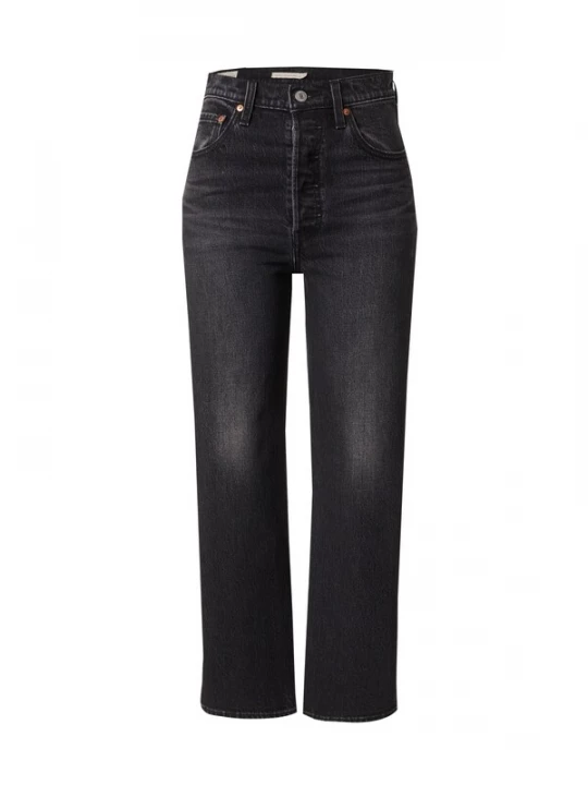 Foto van product LEVI'S ® Jeans 'Ribcage Straight Ankle' black denim