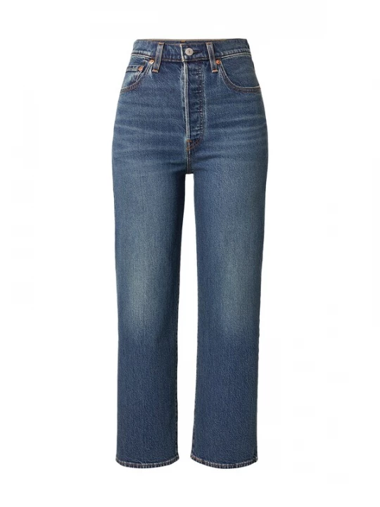 Foto van product LEVI'S ® Jeans 'Ribcage Straight Ankle' donkerblauw